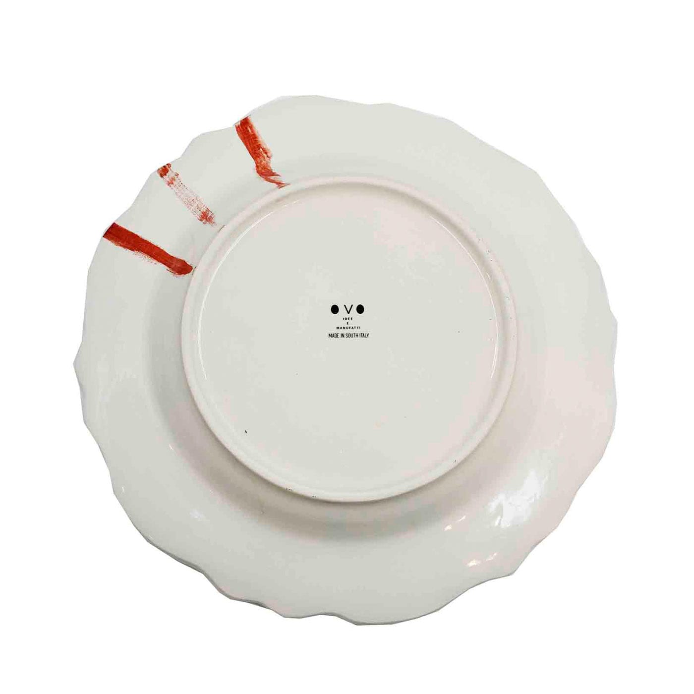 Тарелка керамическая ручной работы