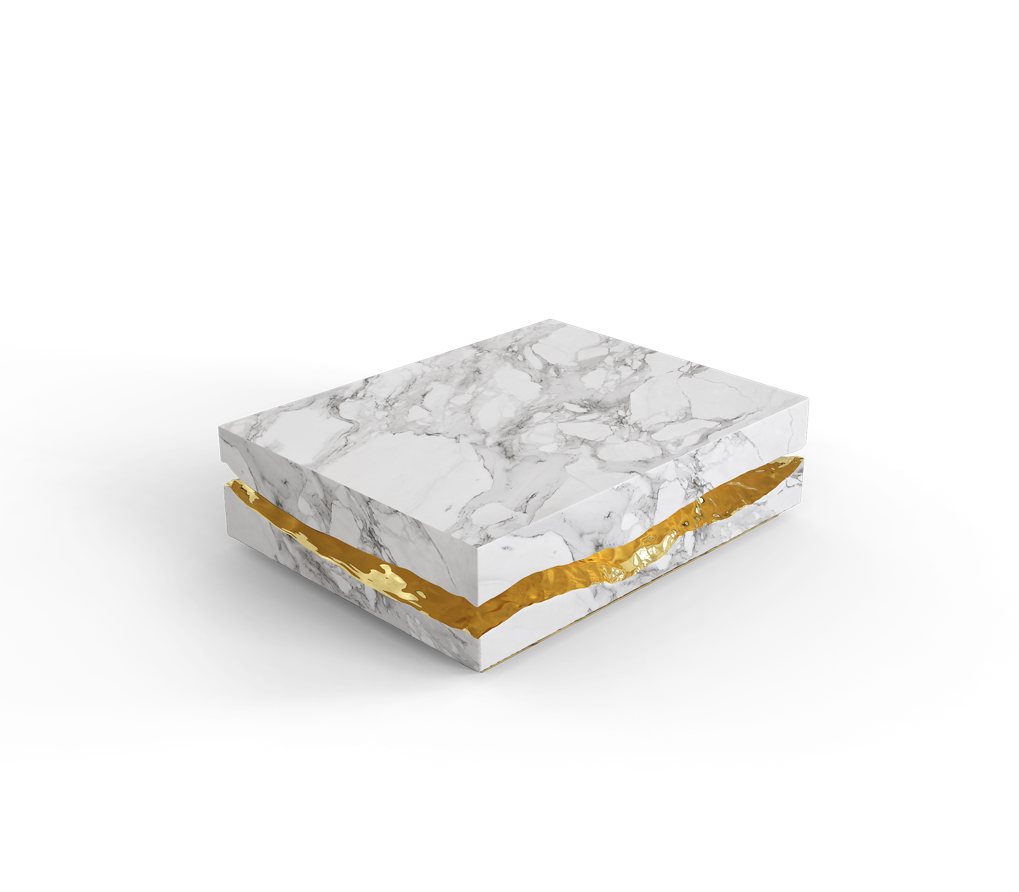 Обеденный стол Boulder Carrara Marble