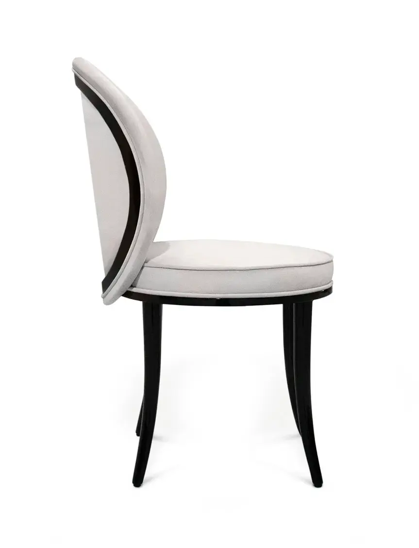 Обеденный стул с тканевой спинкой Mistral