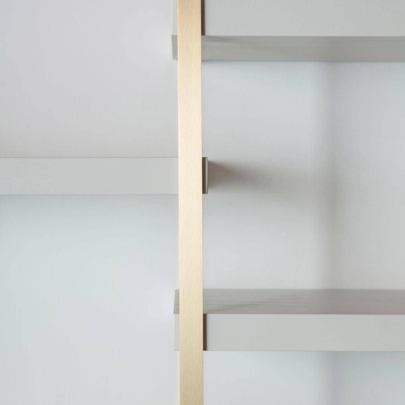 Многоярусный дизайнерский книжный шкаф