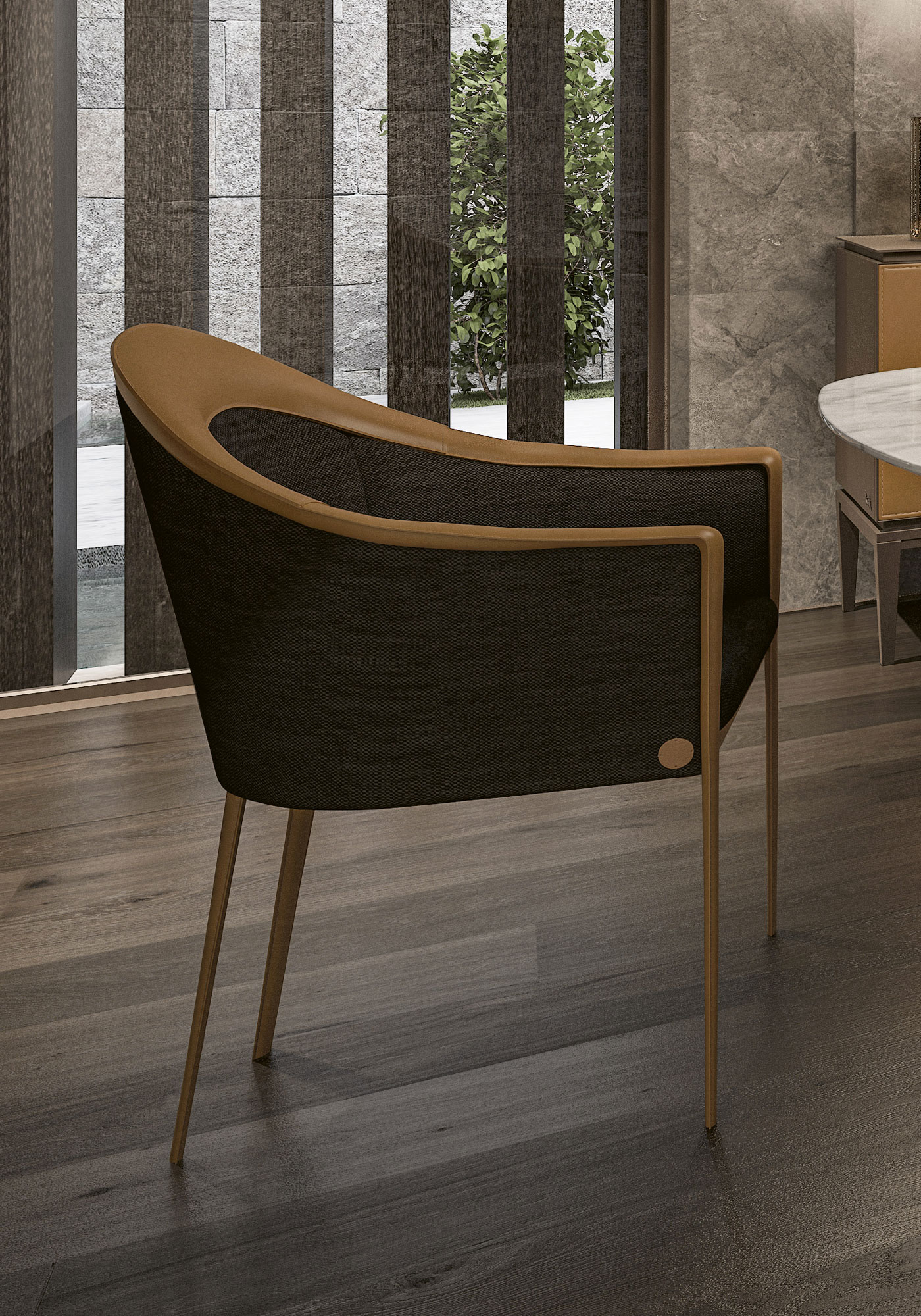 Кресло с подлокотниками