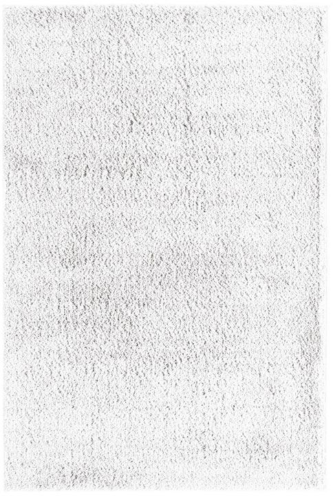 Ковер белого цвета с эффектом потертости Shabby