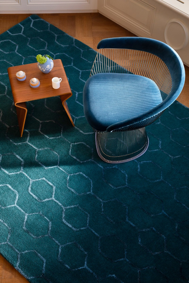 Ковер Gio Teal 39107 | Размер: 200 x 280 см