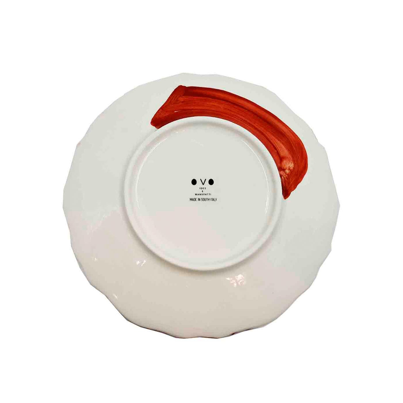 Тарелка керамическая ручной работы