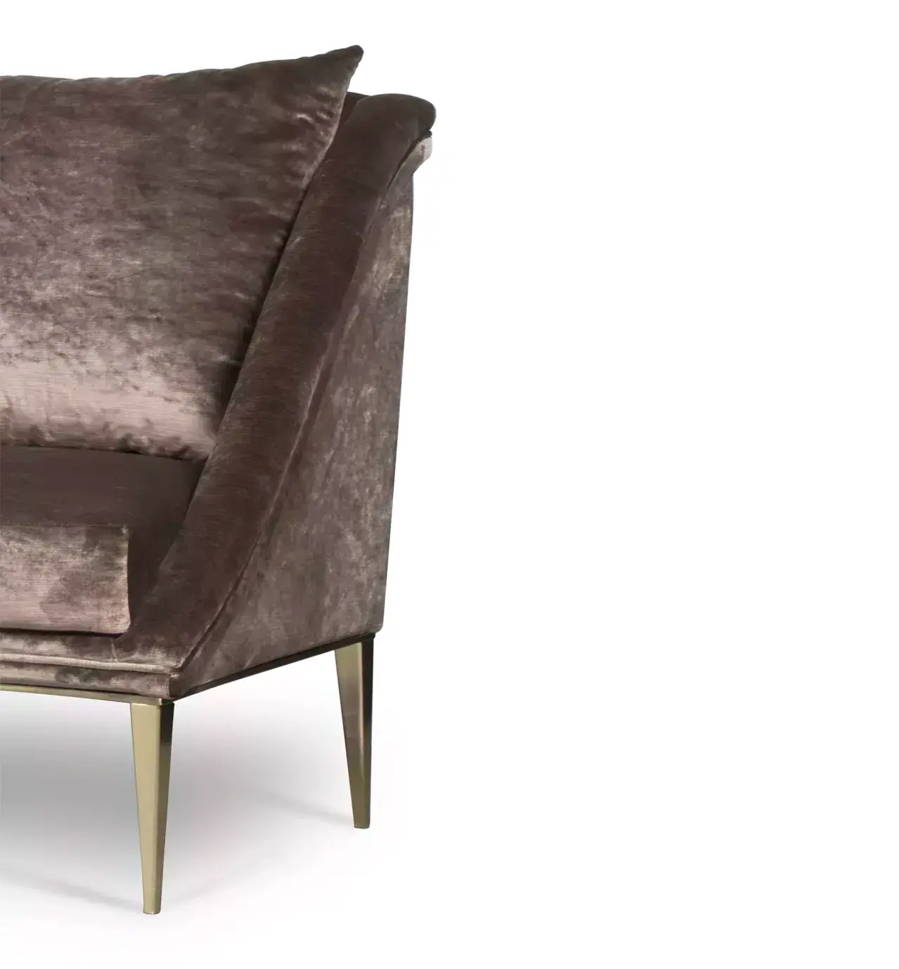 Диван изогнутый Hana