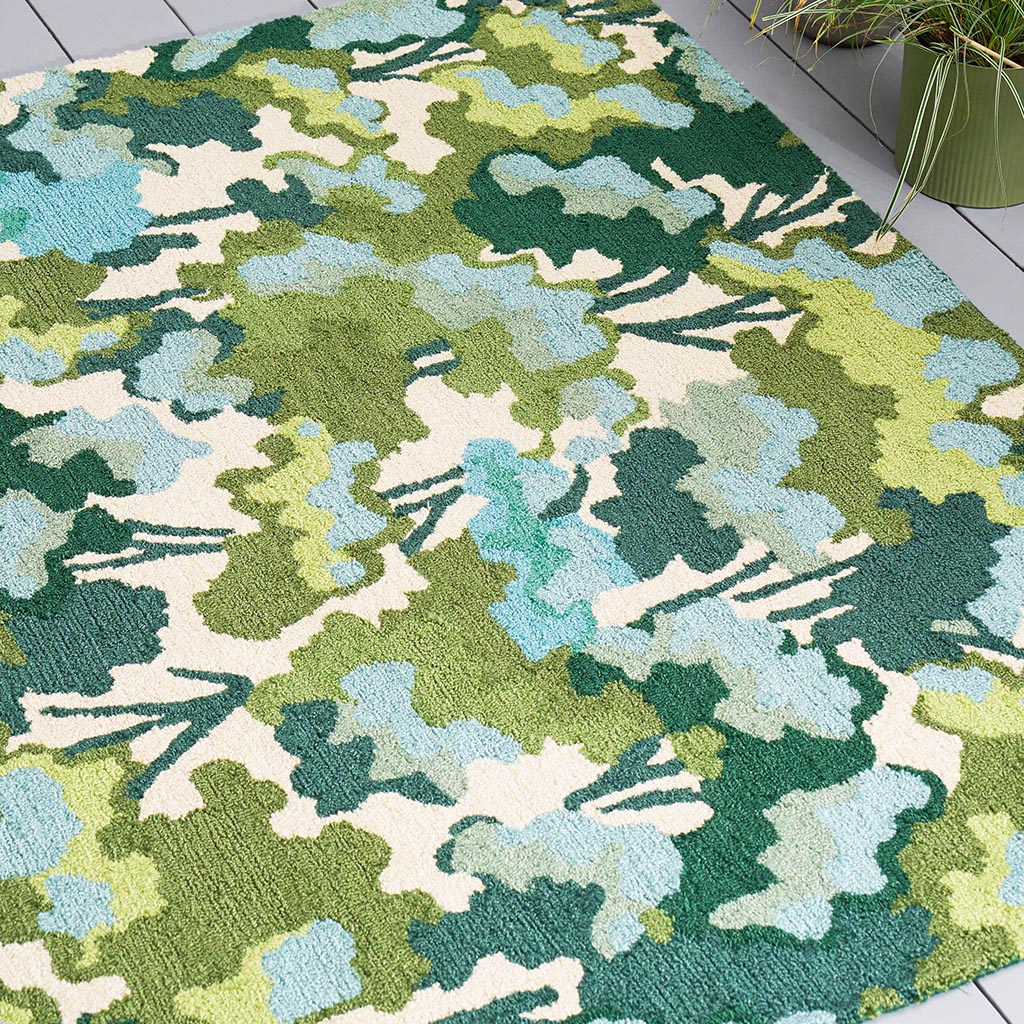 Ковер уличный Tree Tops Green | Размер: 140 x 200 см