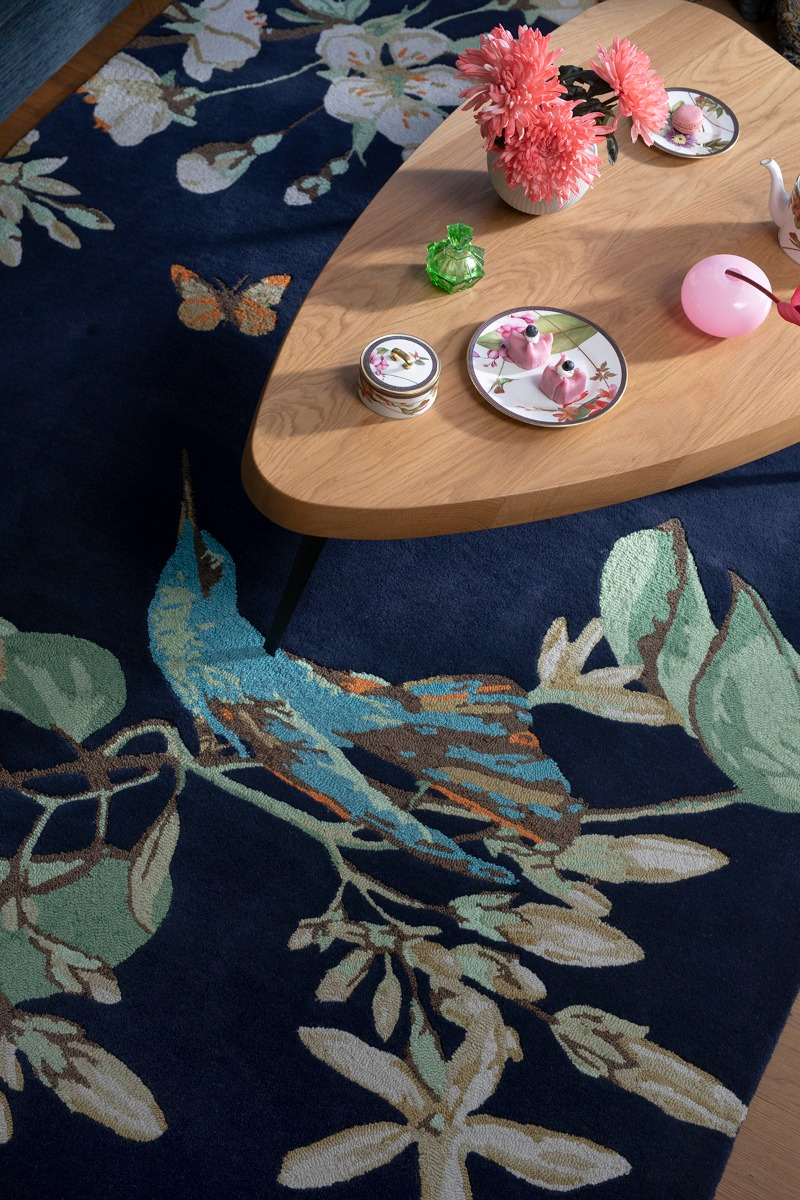 Ковер Hummingbird Navy 37818 | Размер: 120 x 180 см