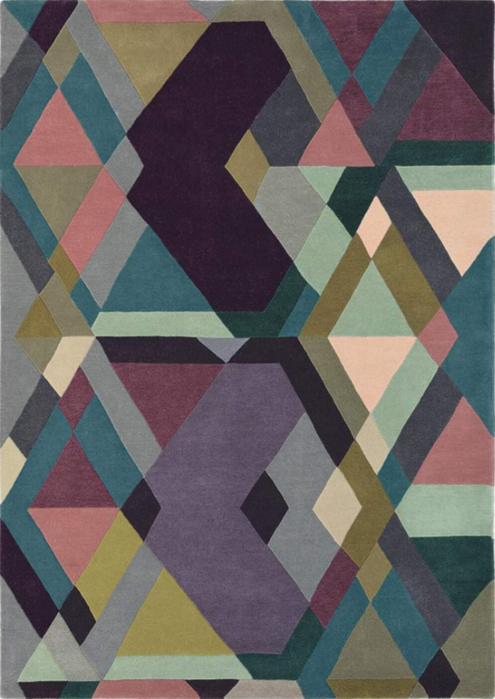 Ковер Mosaic Light-Purple 57605 | Размер: 170 x 240 см