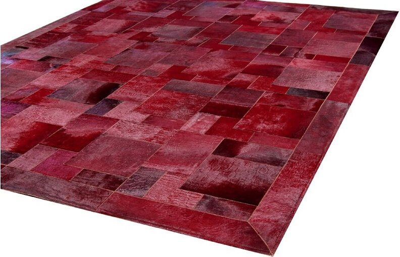 Ковер из коровьей шкуры Puzzle col.6 | Размер: 180 x 260 см