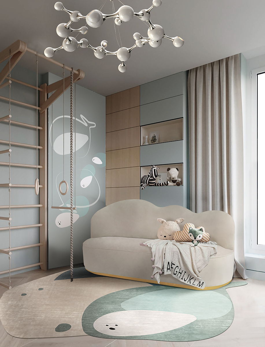 Потолочный светильник Molecular Round Ceiling - 3