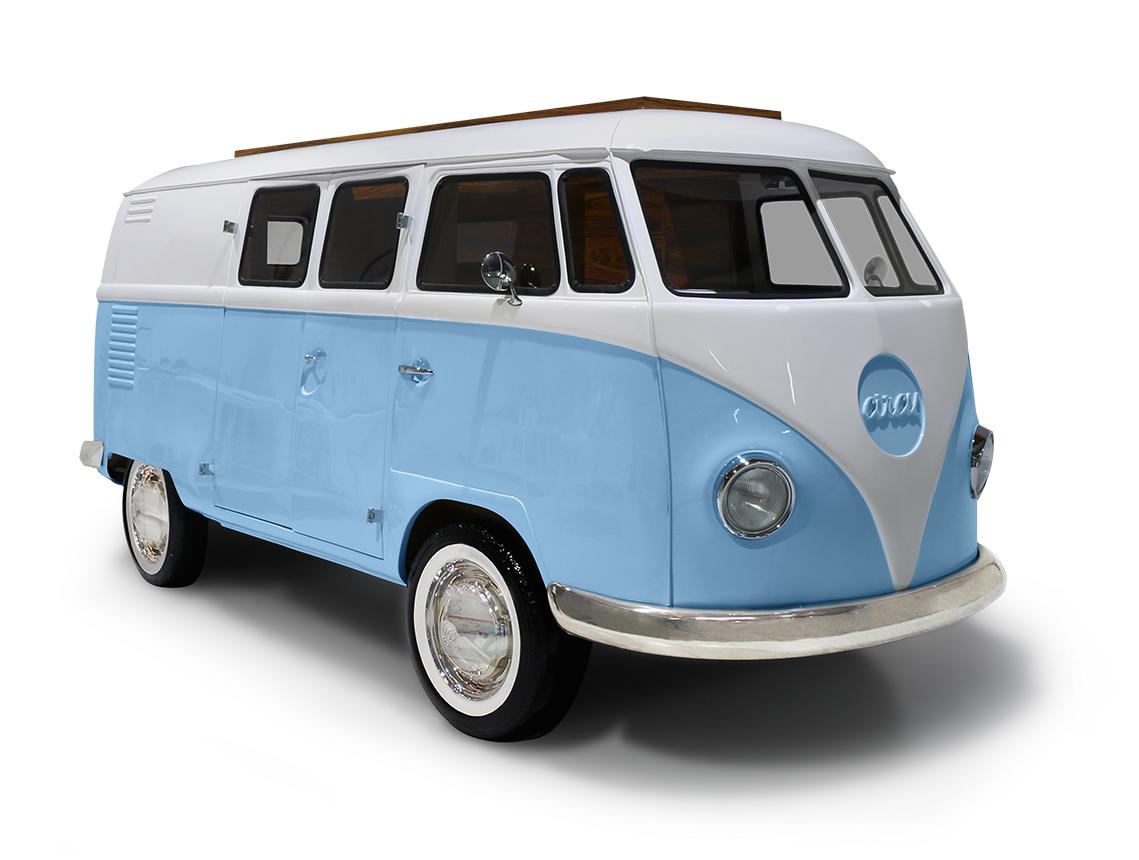 Балалар төсегі Traveler’s Caravan Blue