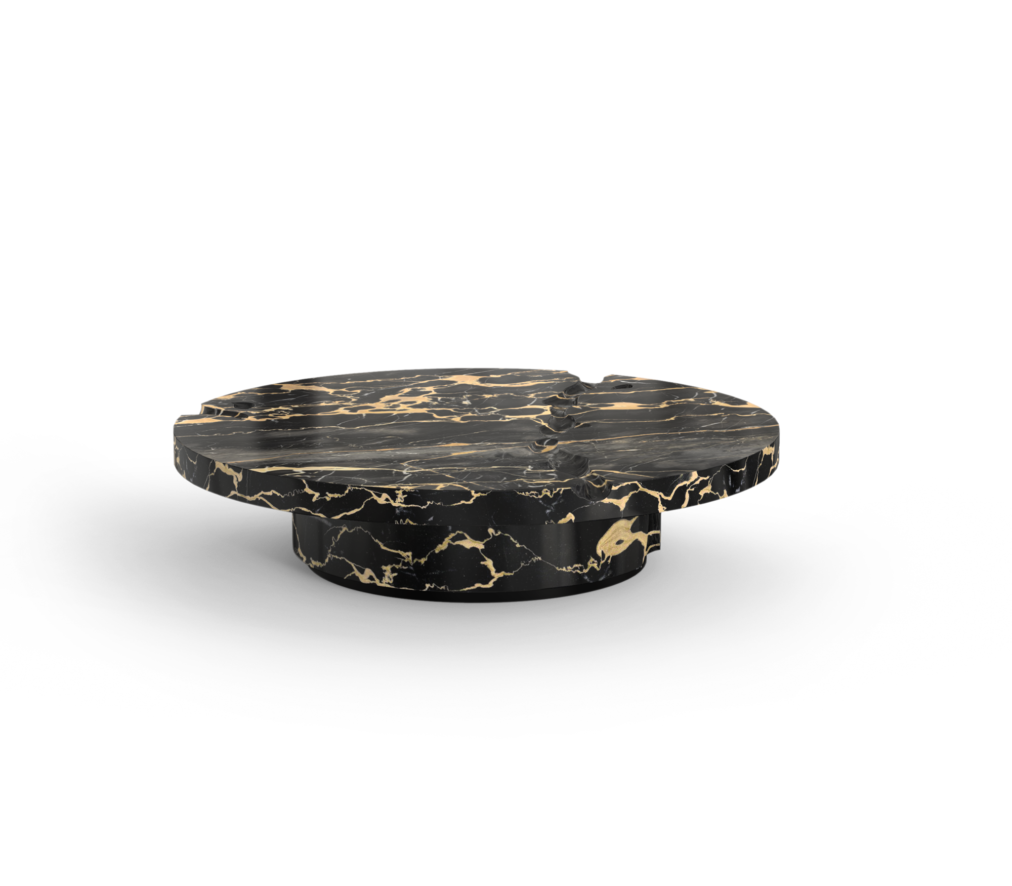 Центральный стол Dominion Portoro Marble, комплект из 3 предметов