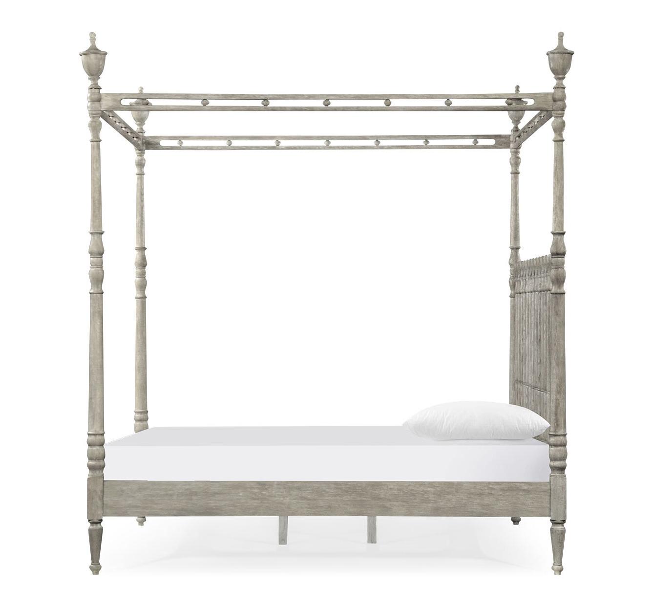 Двуспальная кровать Morris King Greyed Oak