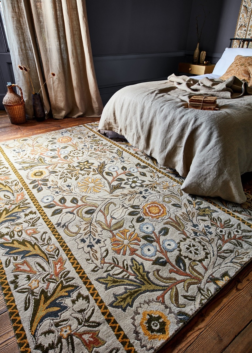 Ковер Wilhelmina Linen / Mustard 127401 | Размер: 140 x 200 см
