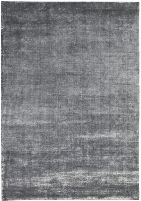 Вискозадан жасалған кілем сұр түсті Plain | Өлшемі: 200 x 300 см