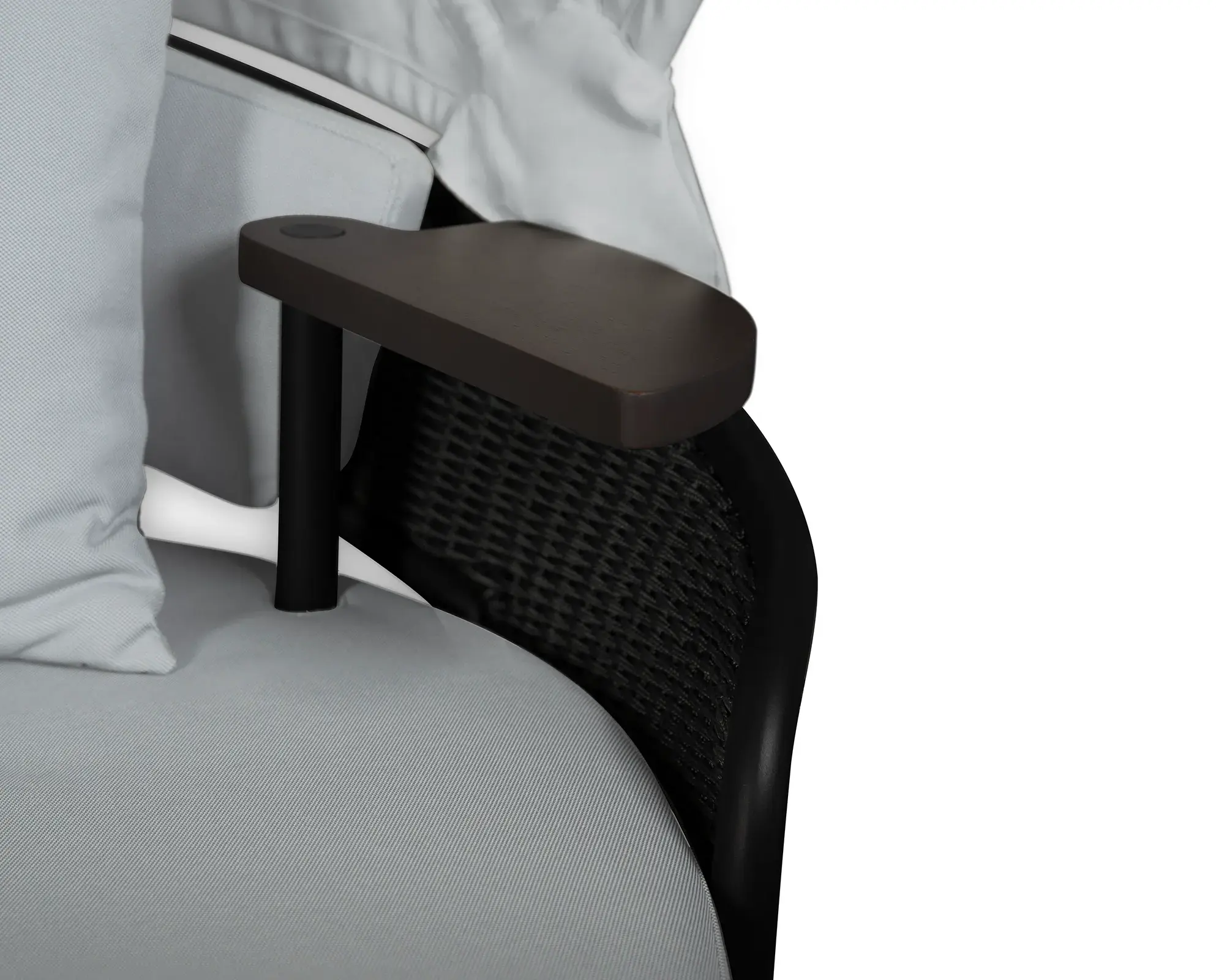 Кровать Crown серо-коричневая