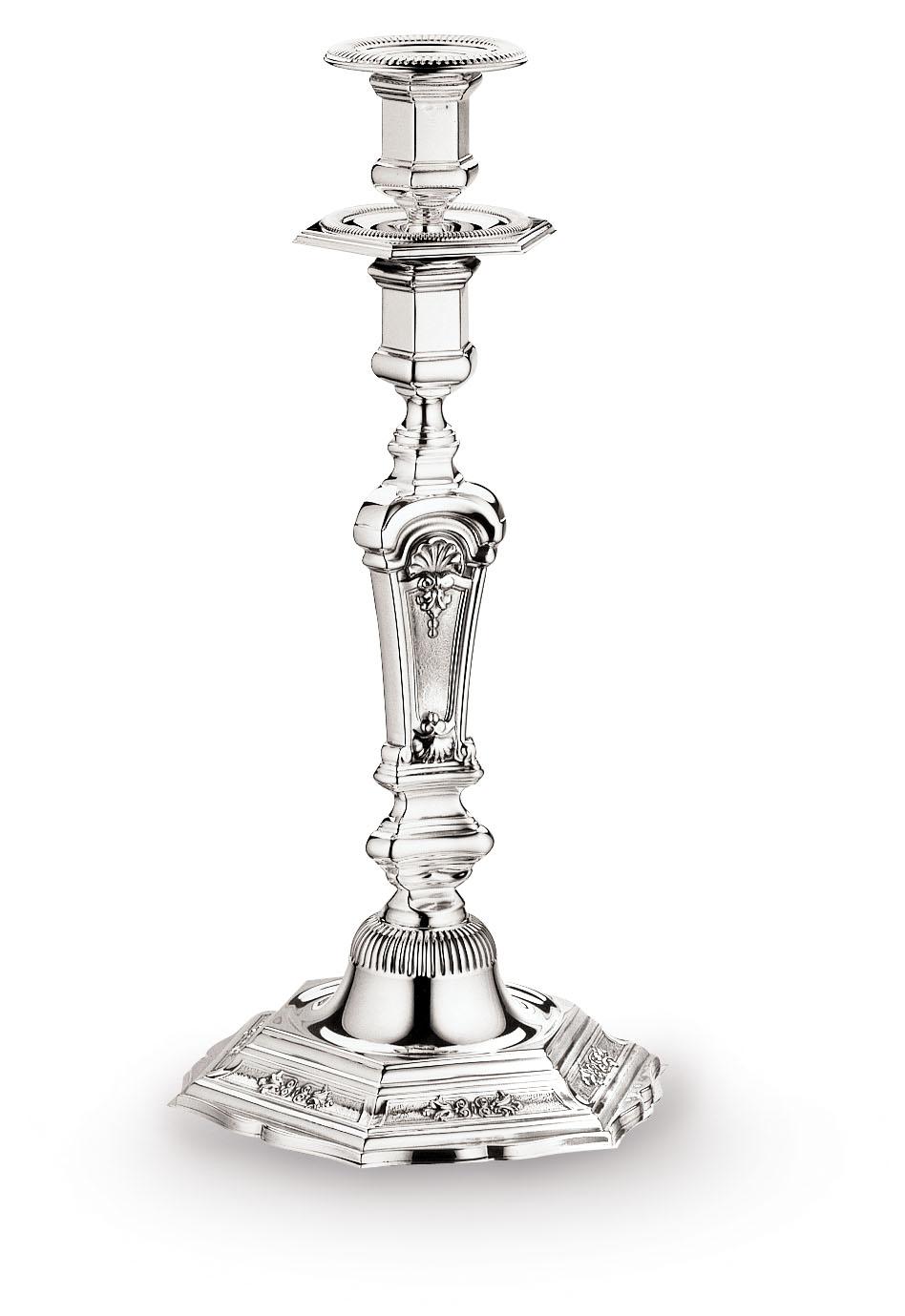 Подсвечник шестиугольный Silver Hexagonal Candlestick