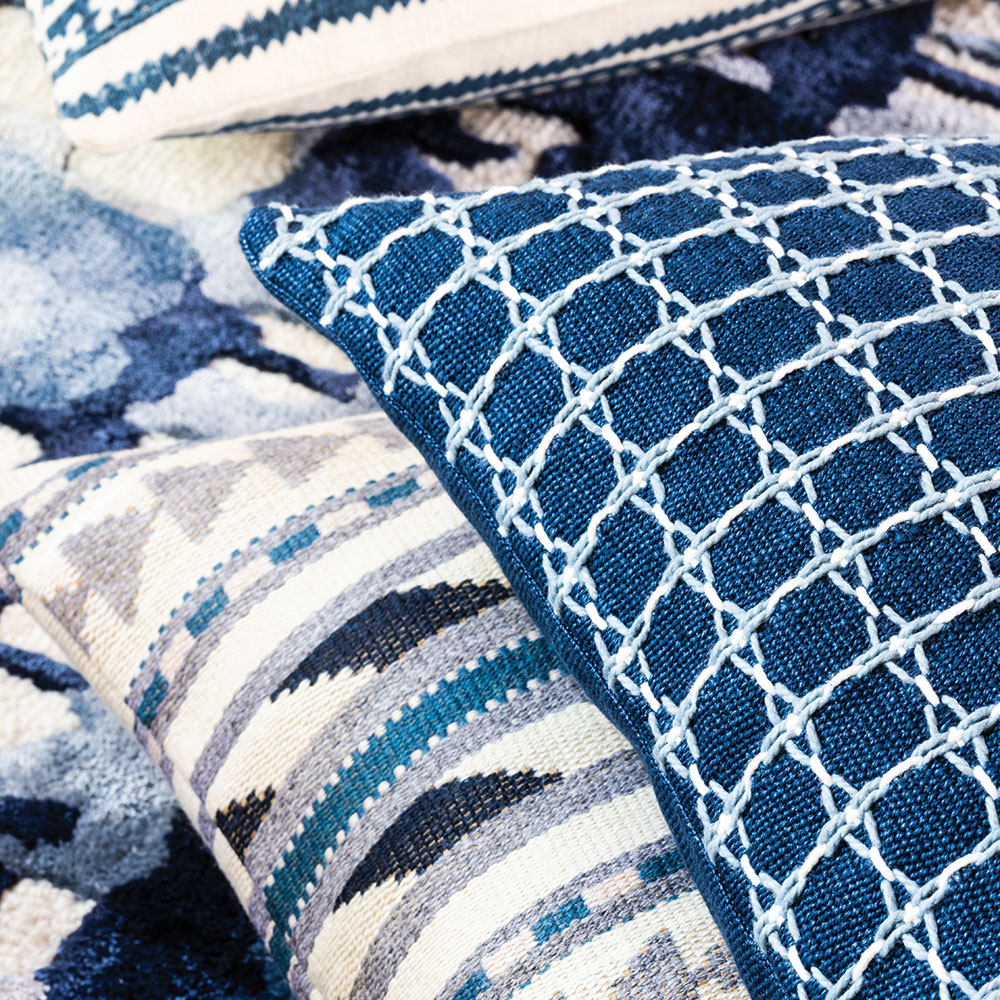 Подушка Maliana Indigo 50 × 35