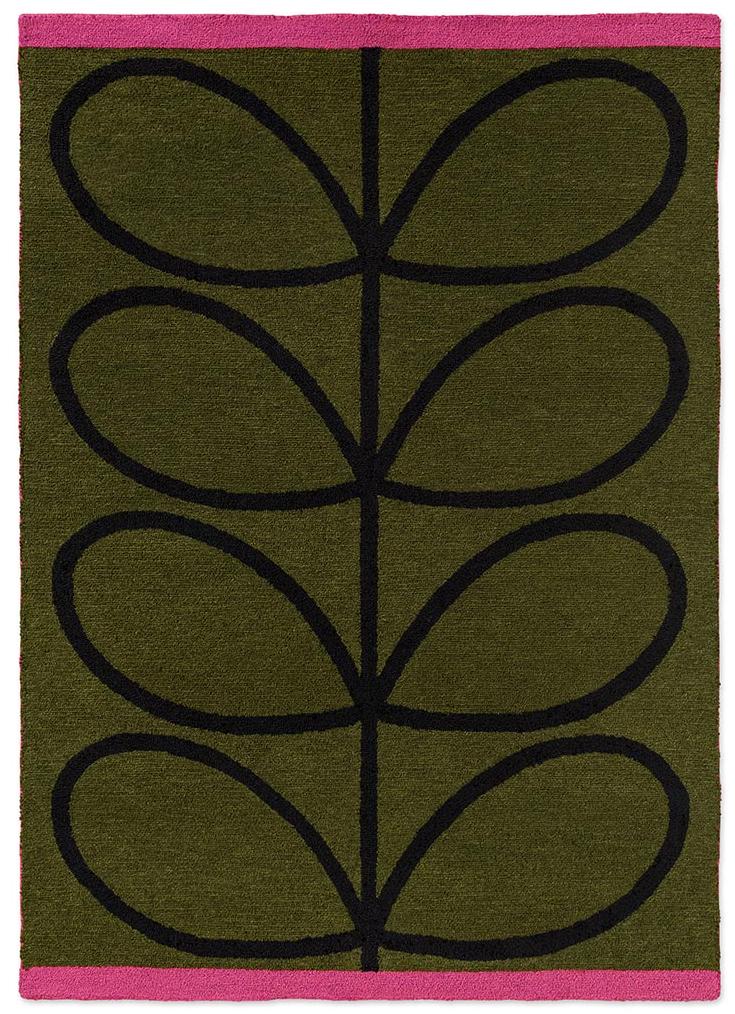 Ковер уличный Linear Stem Olive | Размер: 250 x 350 см