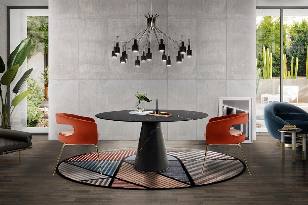 Круглый обеденный стол Bentley