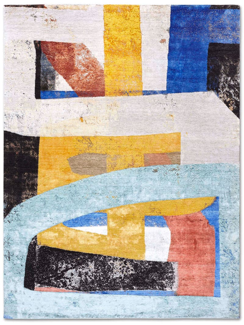 Роскошный ковер ручной работы Soft Pink