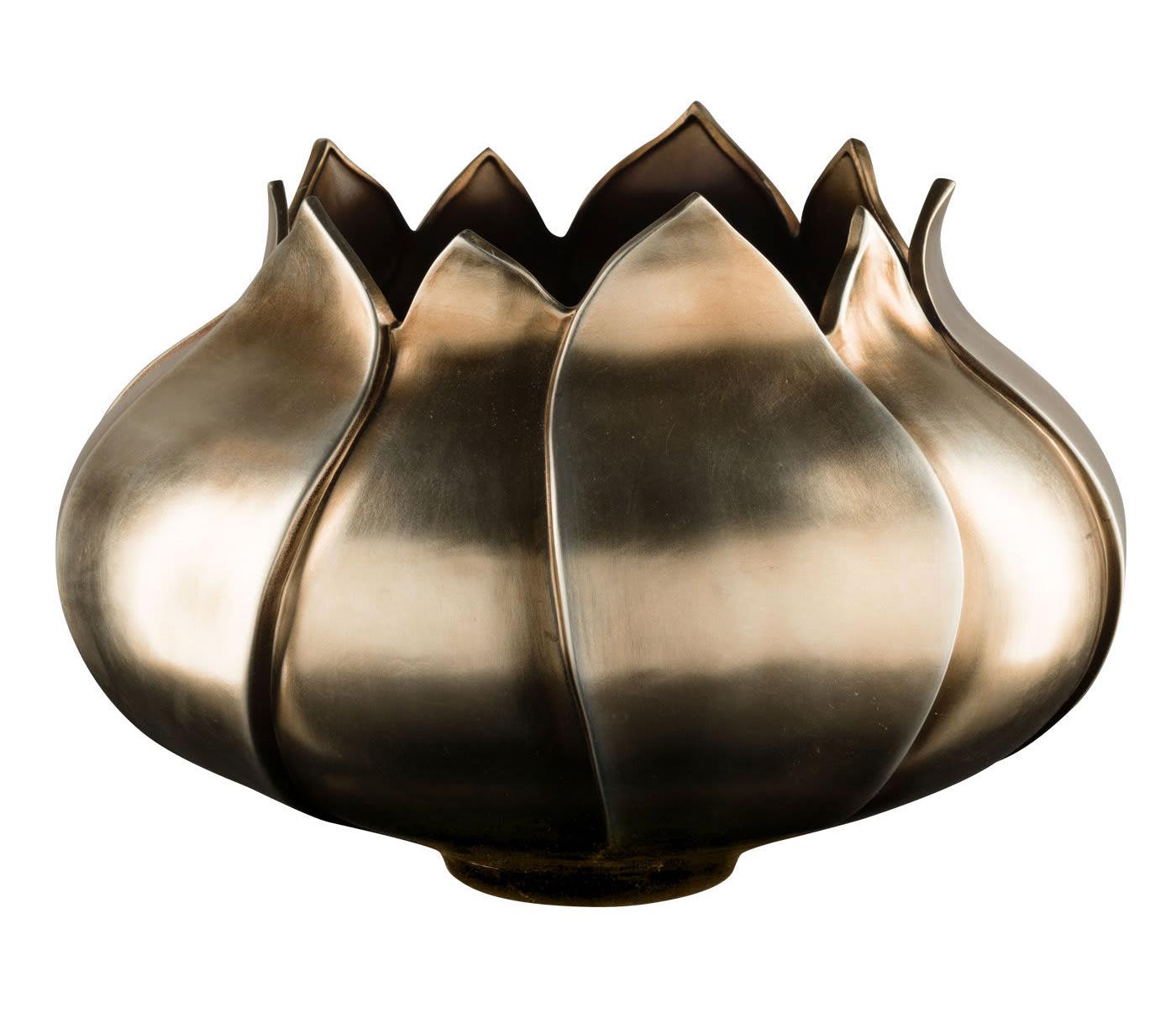 Ваза Tulip из латуни