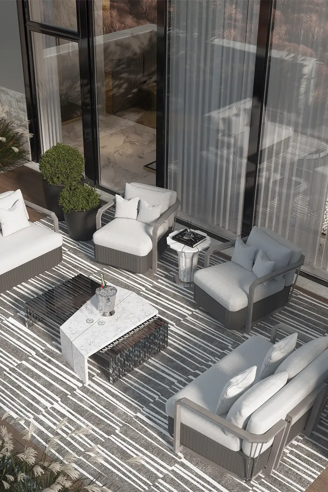 Центральный столик Monarch - 5