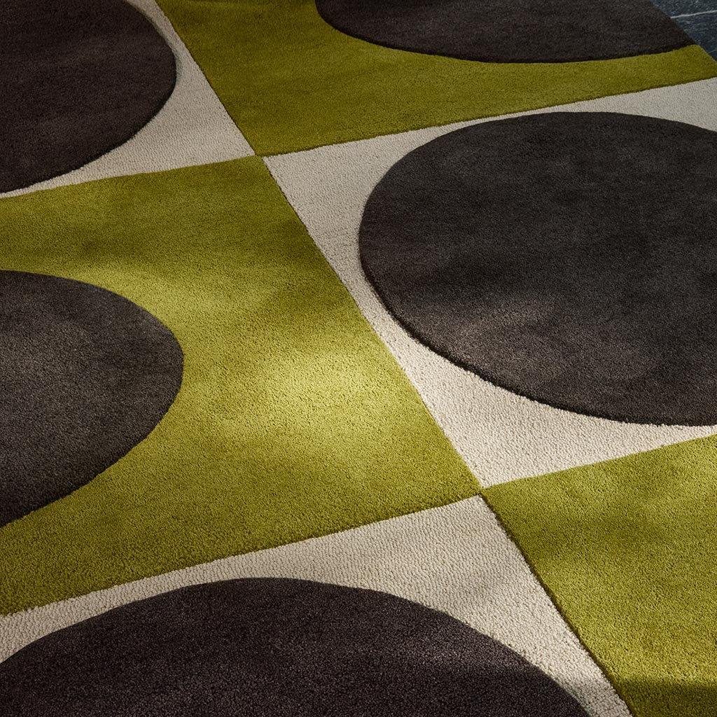 Кілем Spot Square Walnut/Lichen