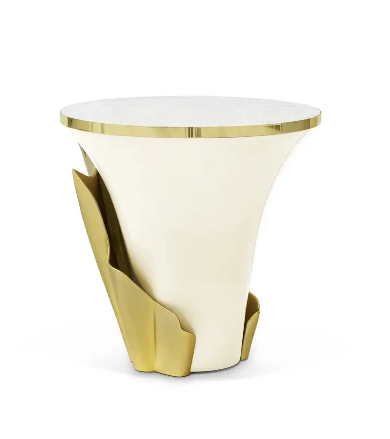 Приставной стол с перламутровой отделкой Solstice