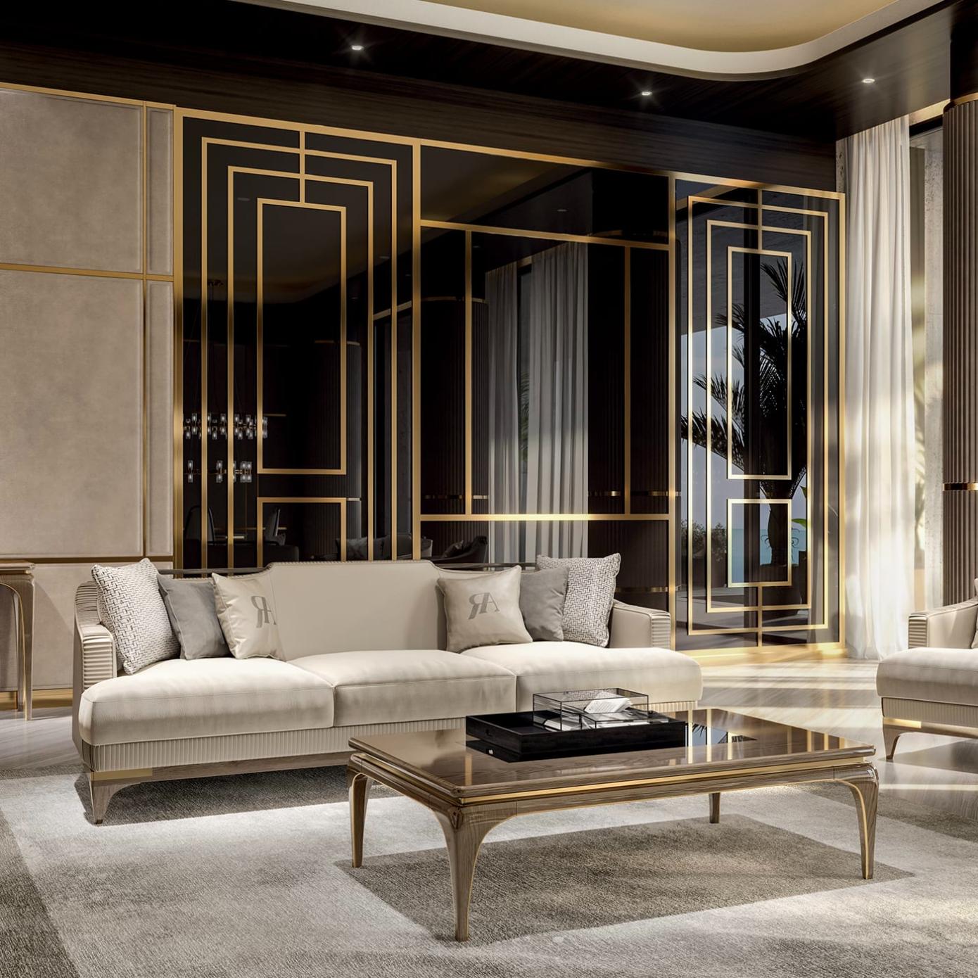 Трёхместный диван Elegance