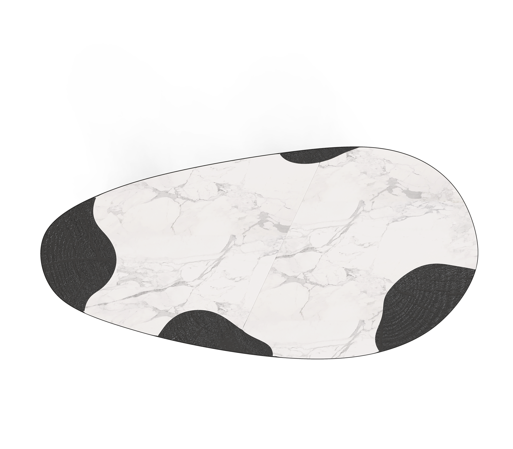 Ас үстелі Athena Carrara Marble & Onyx