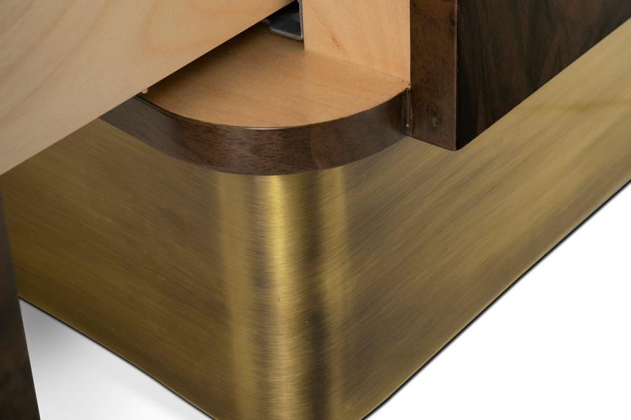 Дизайнерская прикроватная тумба из дерева