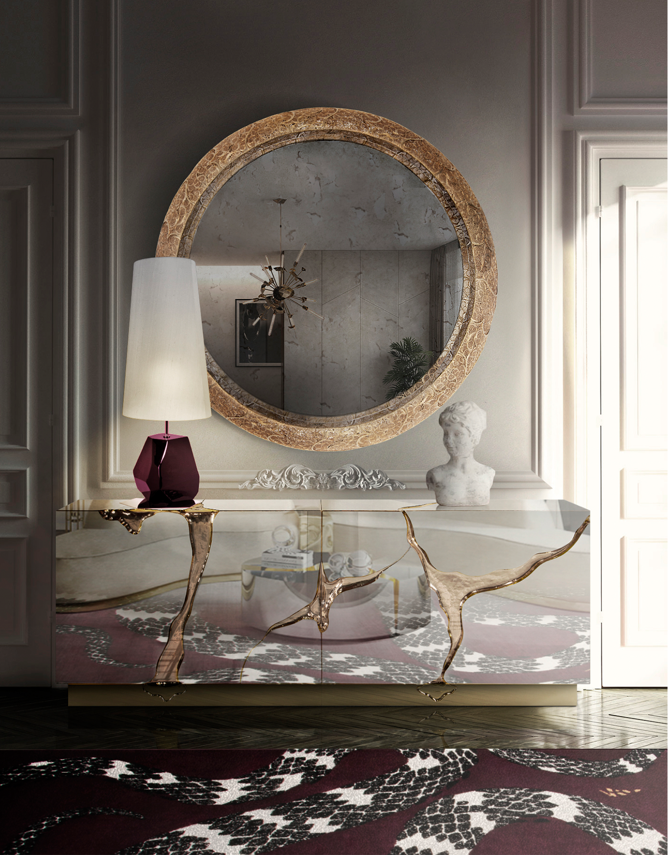 Зеркало Crown Filigree II