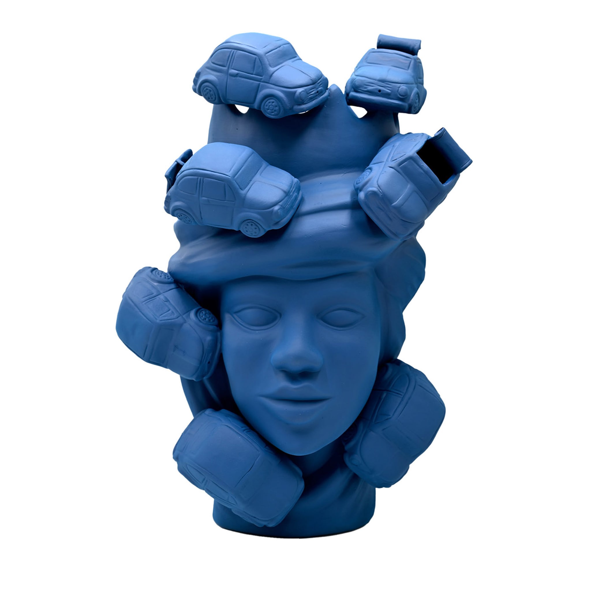 Мүсін көк түсті, мат Moor's Head