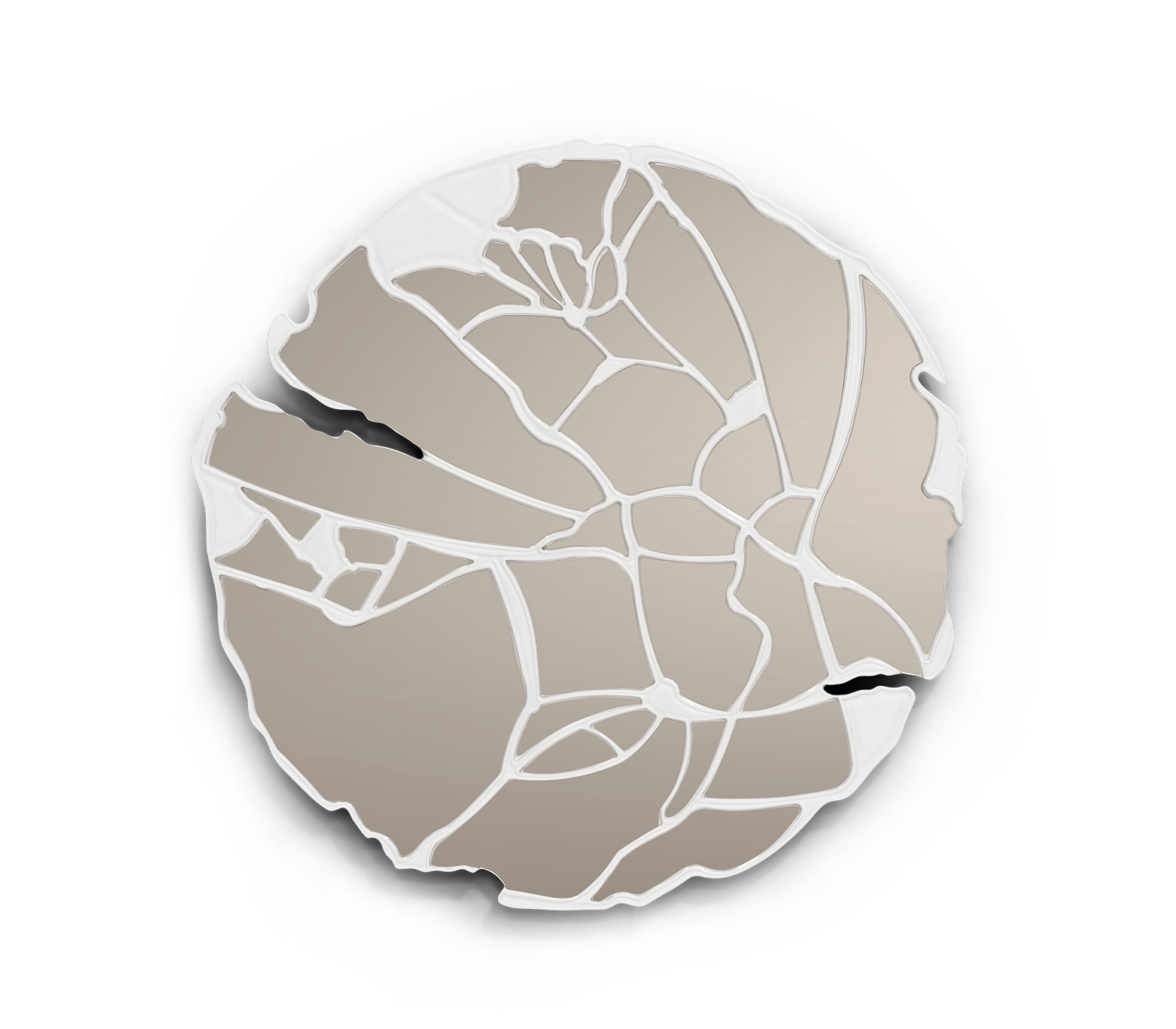 Зеркало Artisan цвета слоновой кости