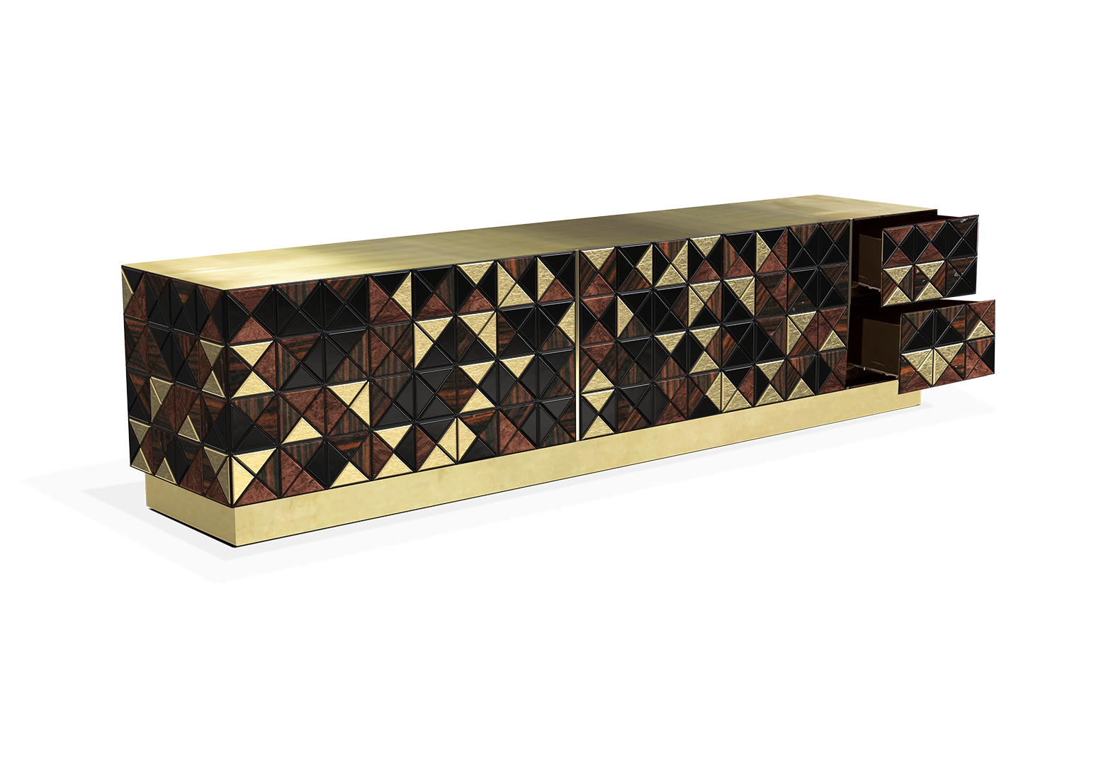 ТВ-тумба Mosaic Walnut