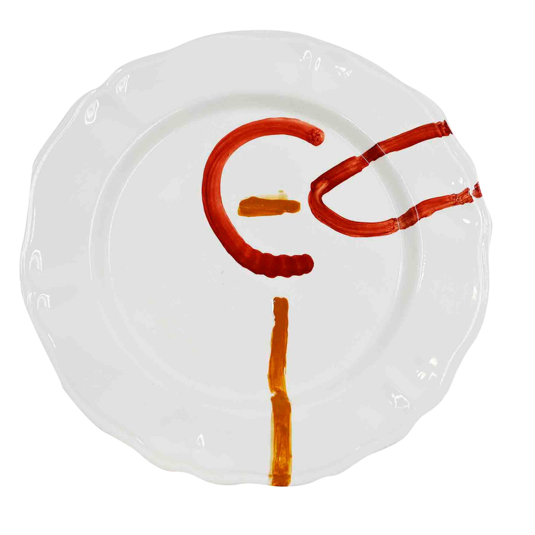 Тарелка керамическая ручной работы Handcrafted Ceramic Plate