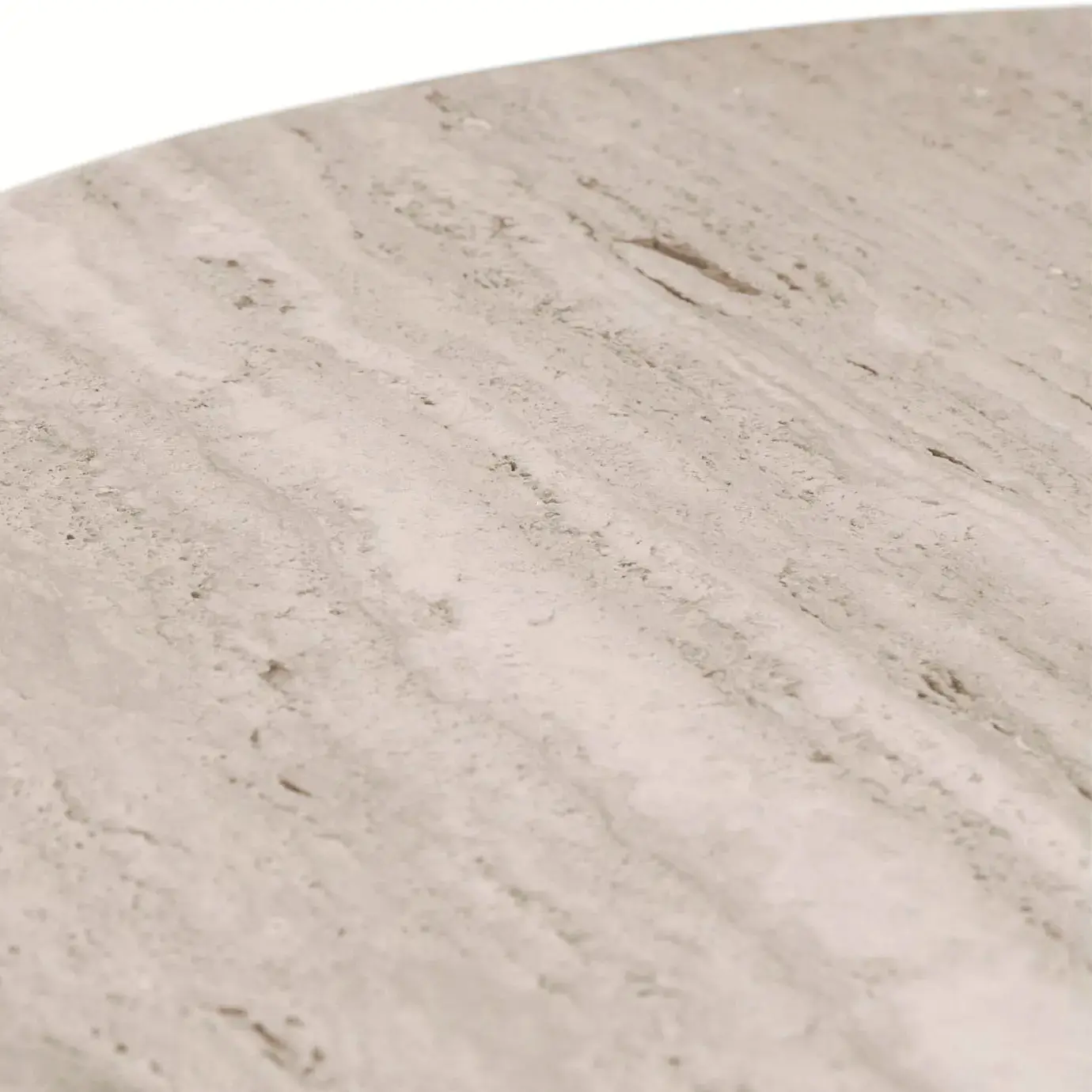 Обеденный стол овальный из травертина Parisian