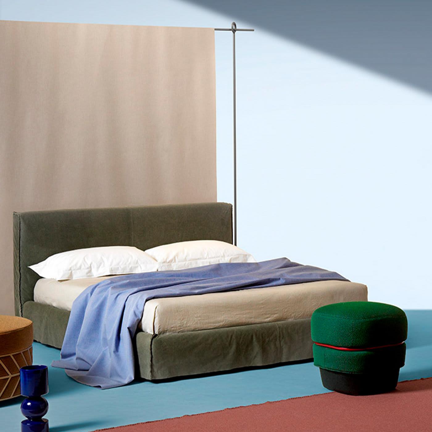 Пуф зелёный Chemise