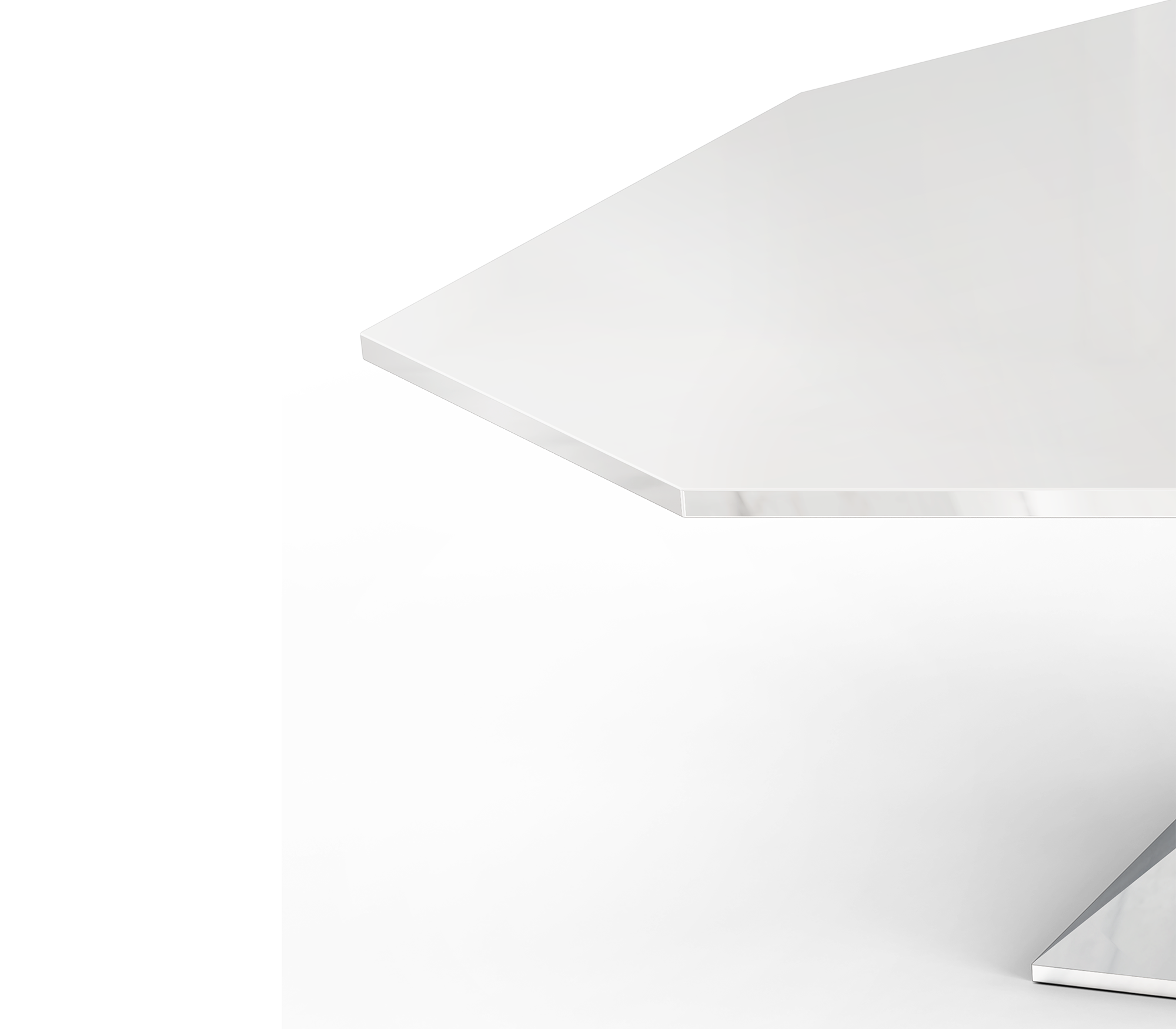 Обеденный стол Bonsai Silver Luxe