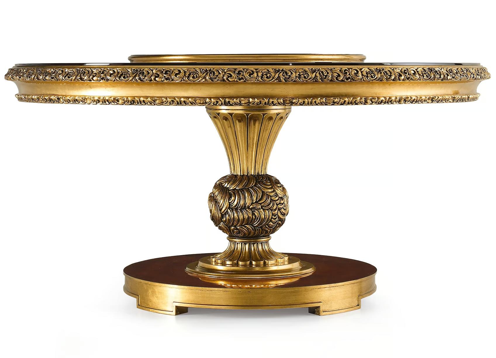 Круглый классический обеденный стол Italian