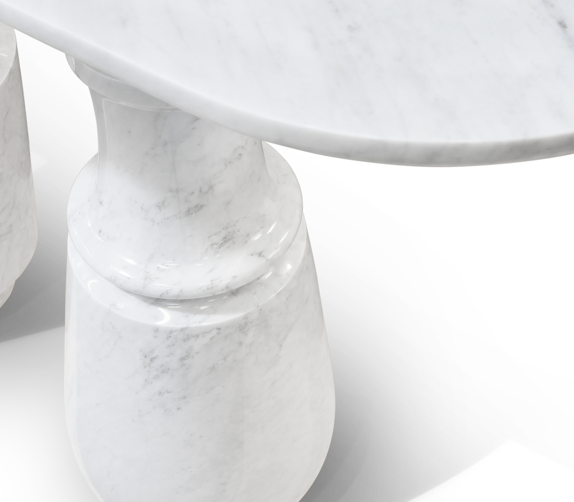 Консоль Obsidian Carrara