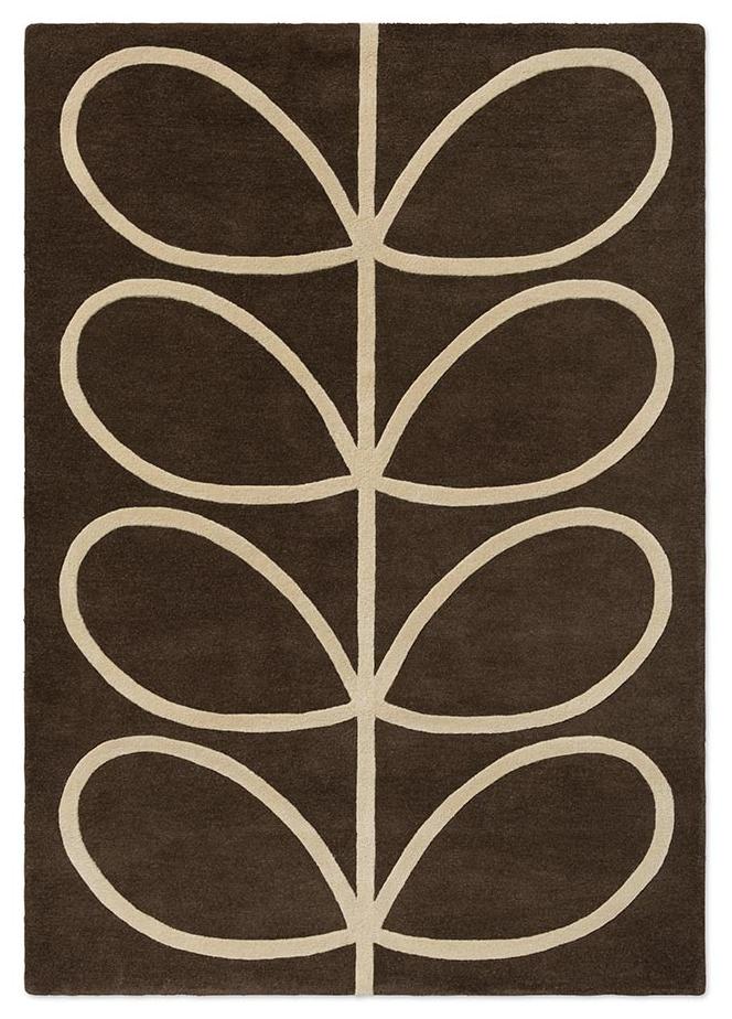 Кілем Giant Linear Stem Walnut