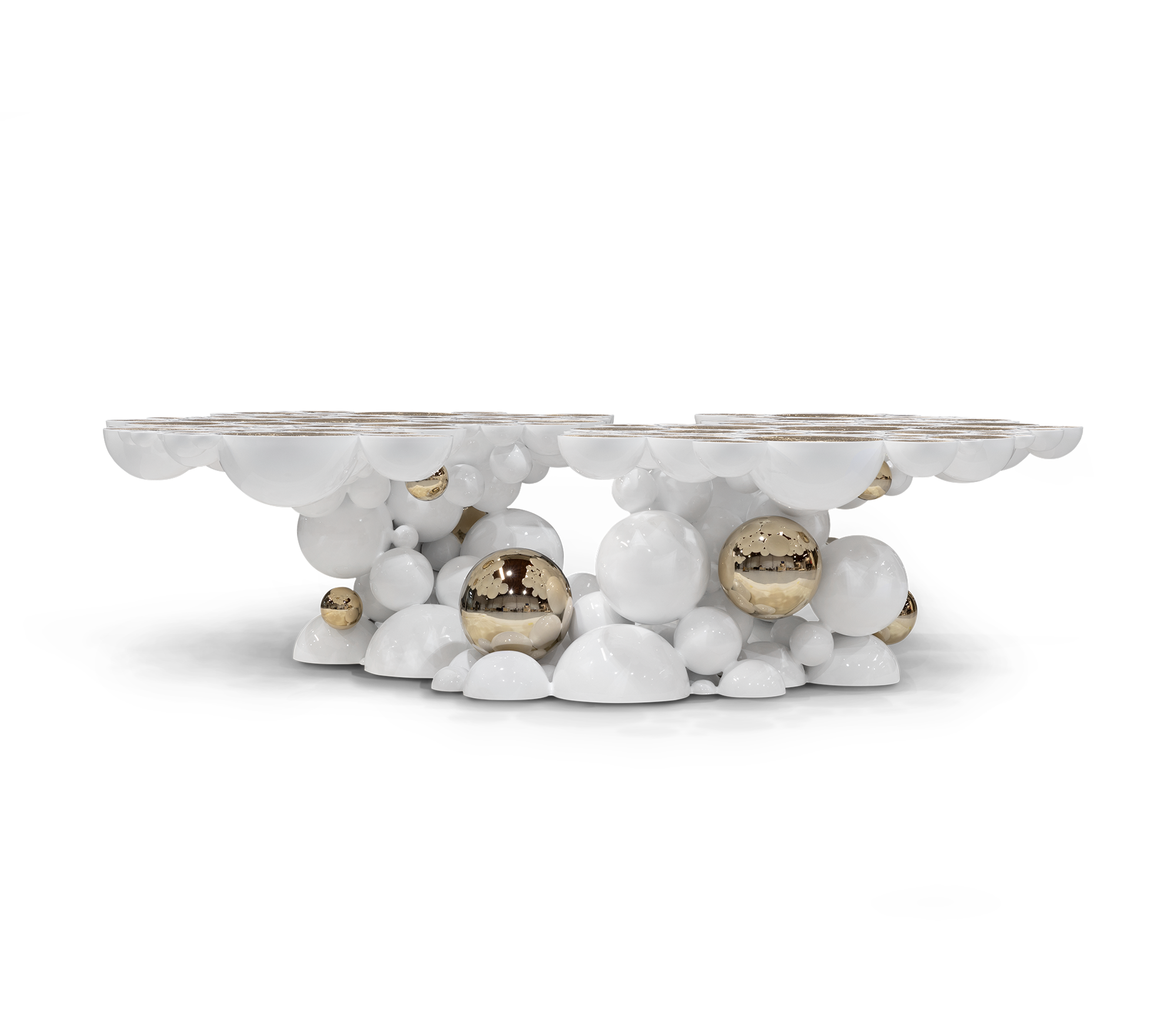 Журнальный стол Orbit White