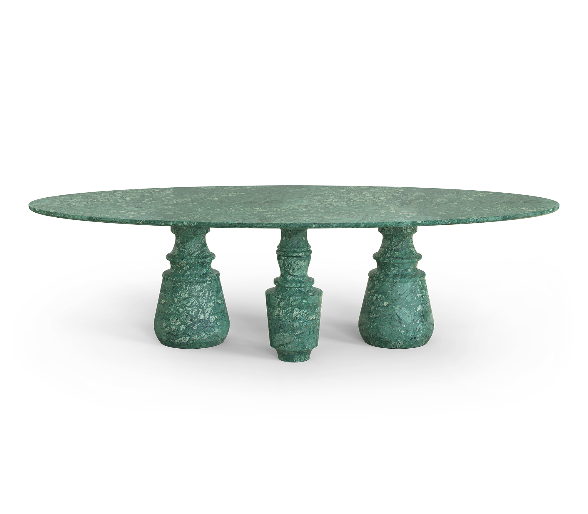 Овальный обеденный стол Obsidian Oval XL Guatemala