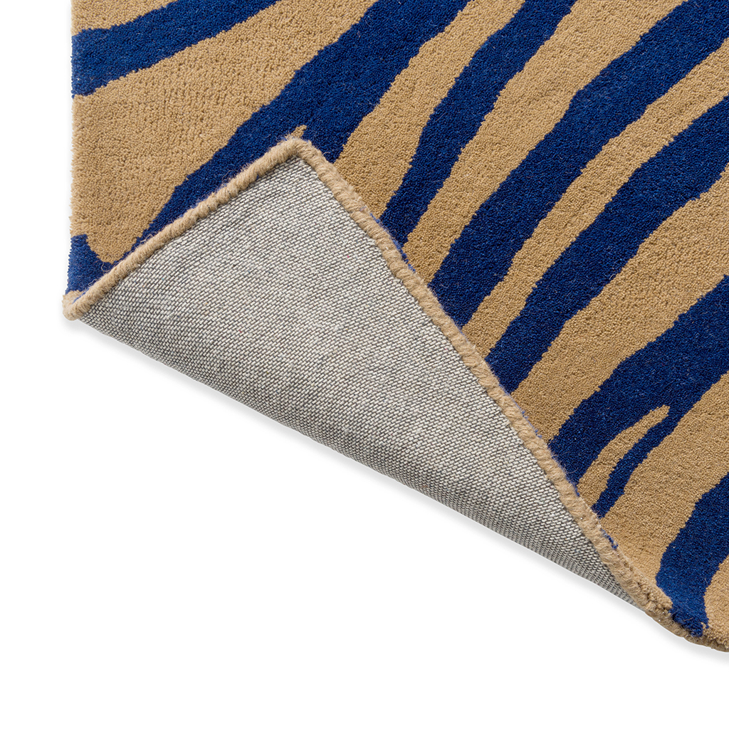 Жүн кілем Decor Groove Electric Blue 097708 | Өлшемі: 140 x 200 см