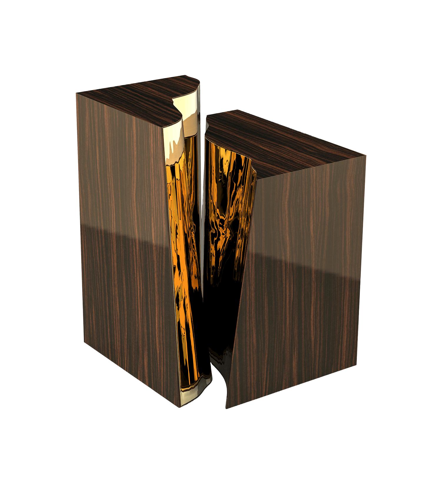 Приставной стол Fissure Ebony