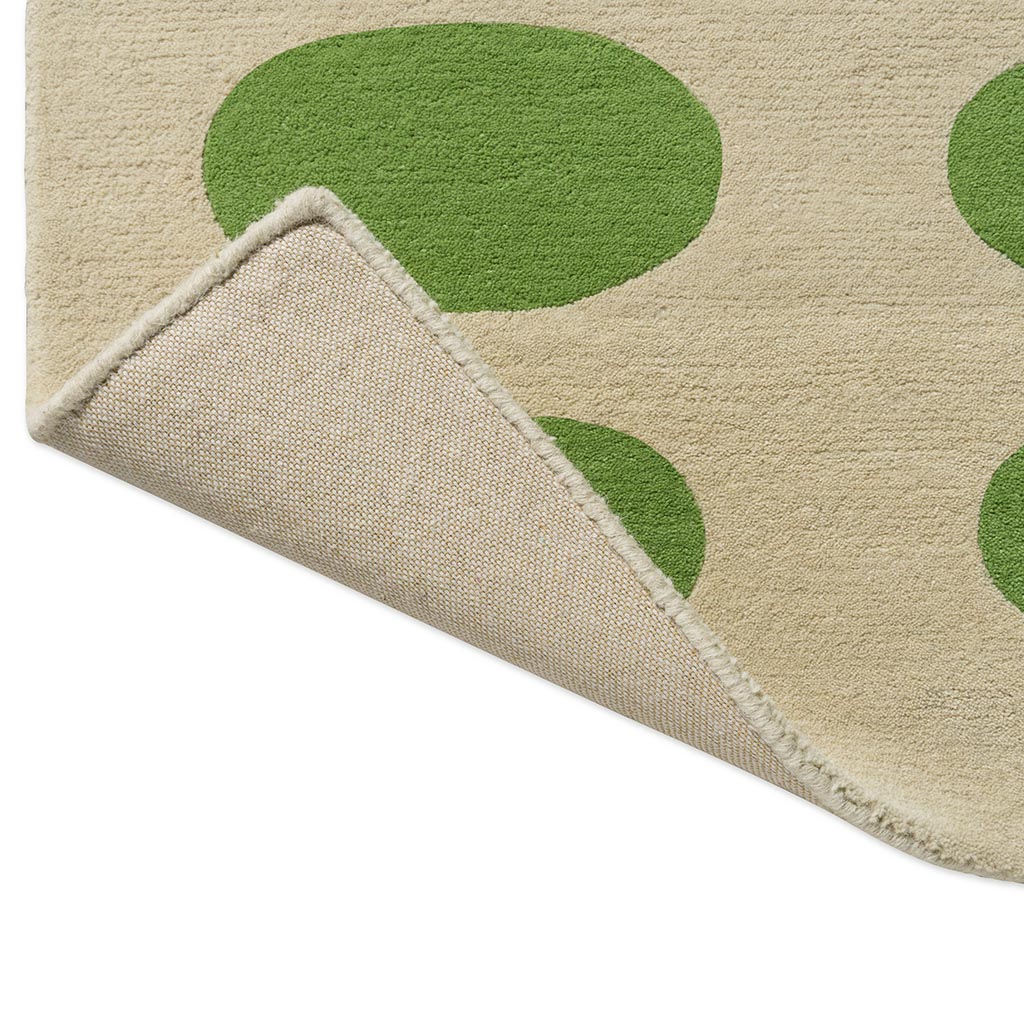 Кілем Optical Oval Green/Cream | Өлшемі: 160 × 230 см