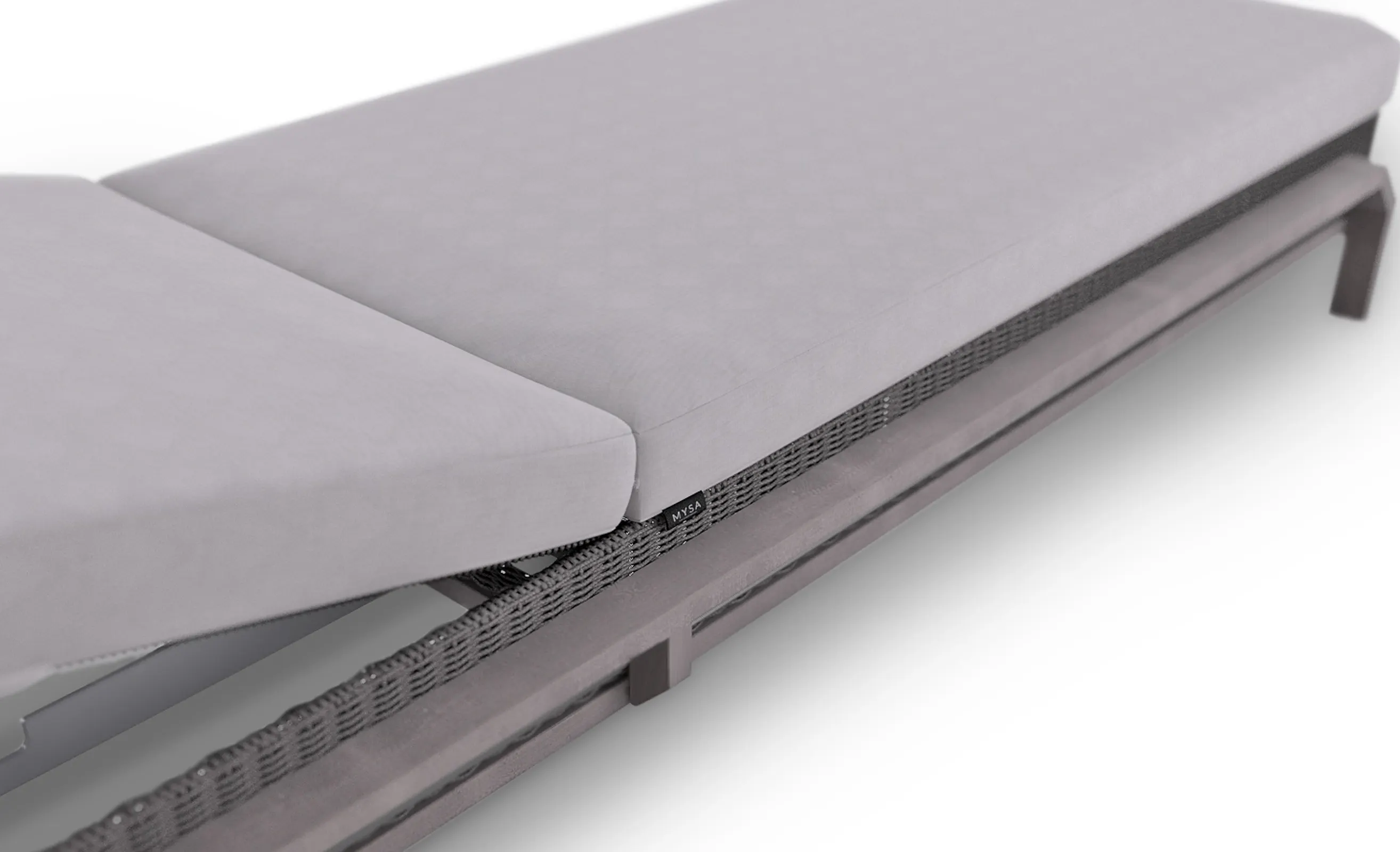 Шезлонг Heritage серый