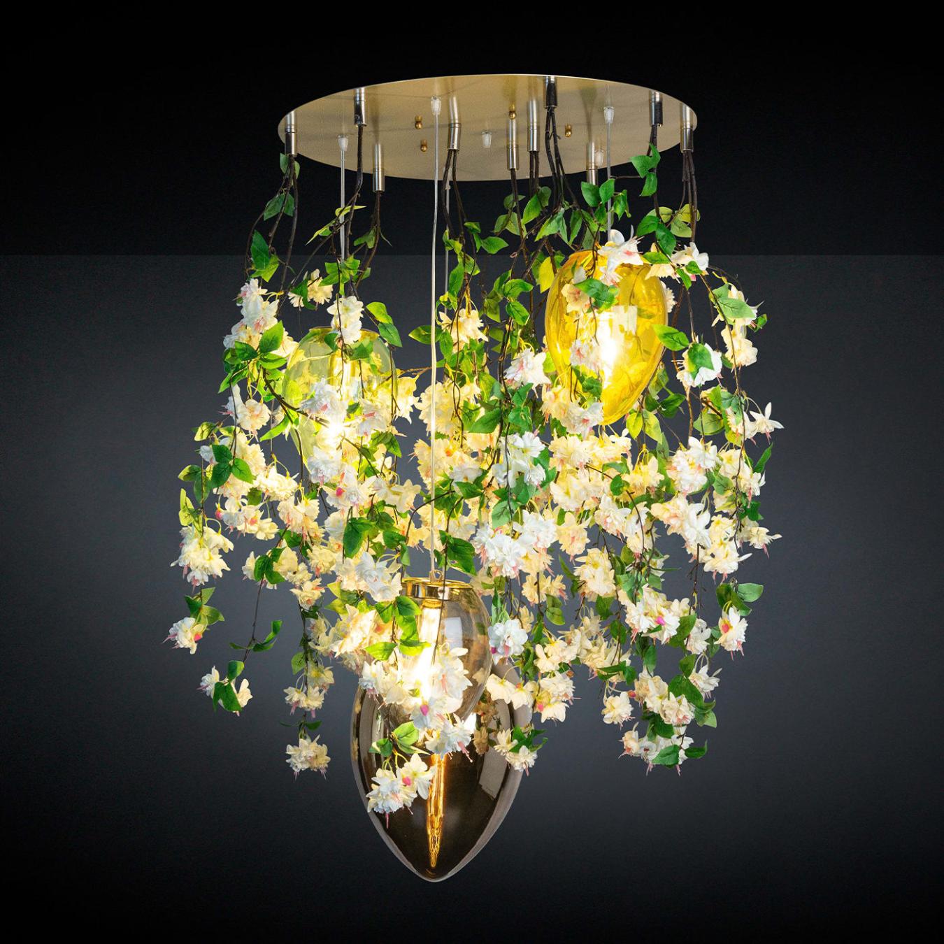 Люстра Crystal Egg Cascade